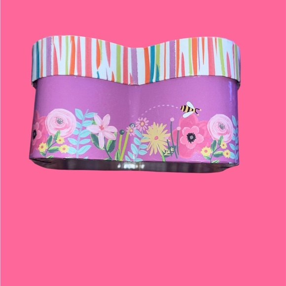 Pink Butterfly Kids storage box - Picture 3 of 6